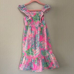 Girls Lilly Pulitzer pink dress